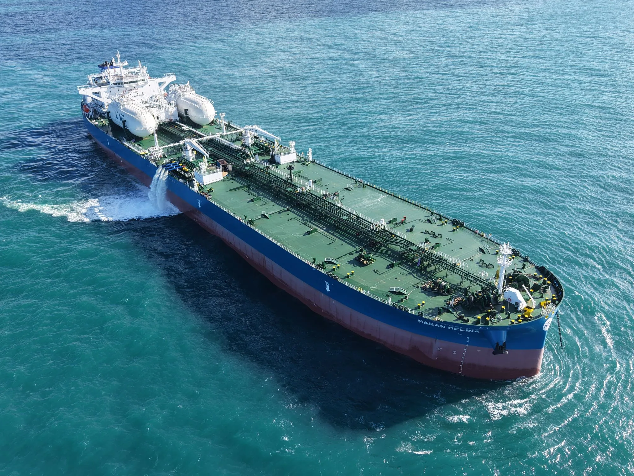 Maran Tankers takes delivery of fifth dual-fuel Suezmax tanker