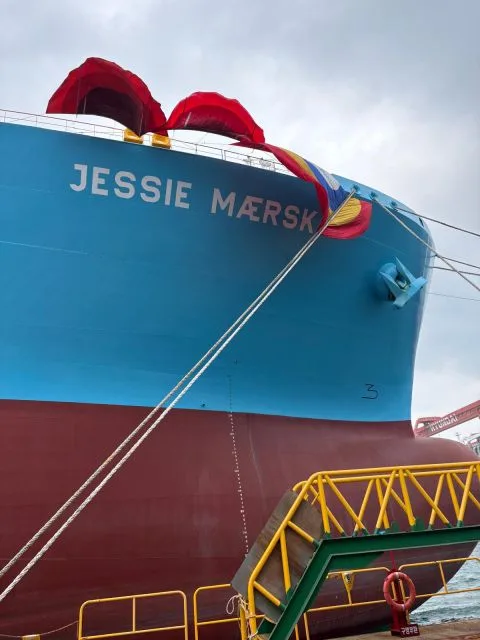 Maersk Tankers names second ammonia carrier in newbuilding series