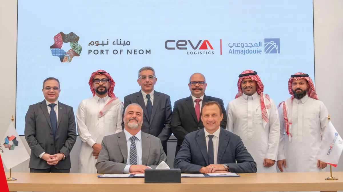Port of NEOM and CEVA Almajdouie target expanded multimodal connectivity