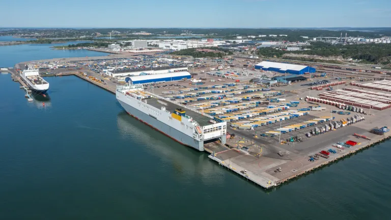 The Gothenburg RoRo Terminal at the Port of Gothenburg. Photo: The Port of Gothenburg