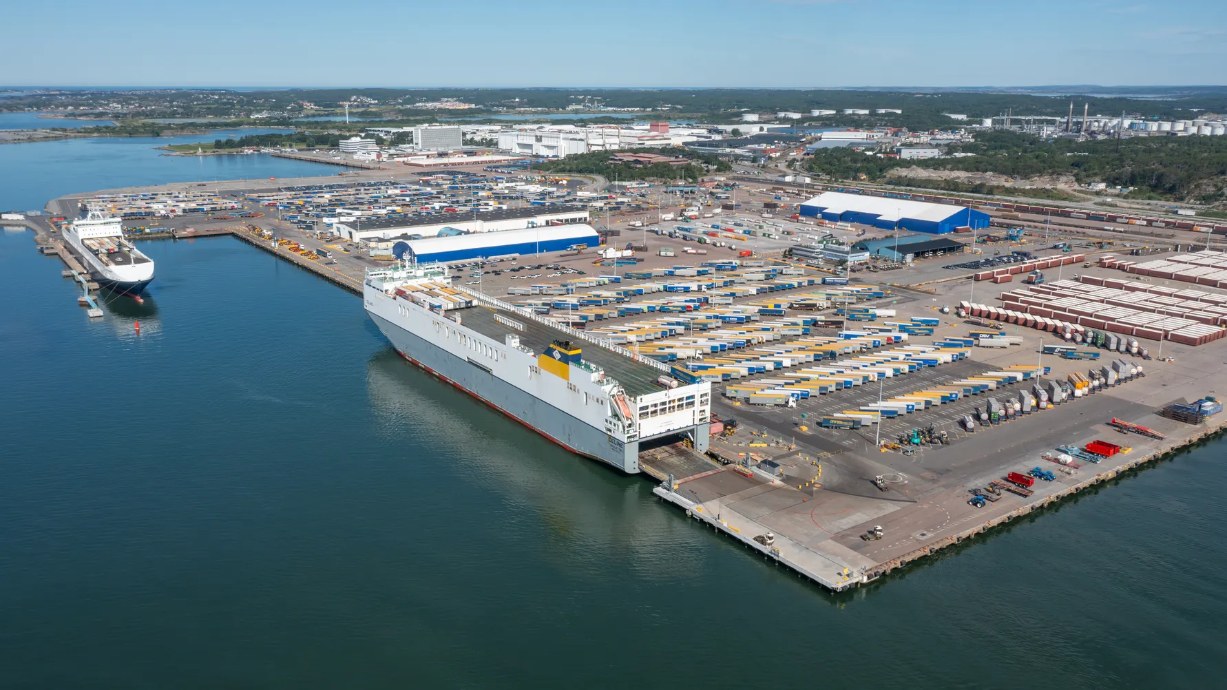 The Gothenburg RoRo Terminal at the Port of Gothenburg. Photo: The Port of Gothenburg
