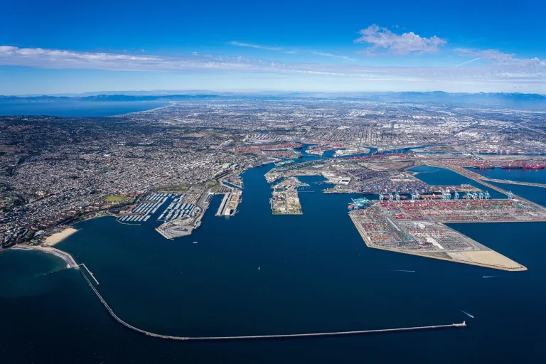 Port of Los Angeles records busiest month in its history