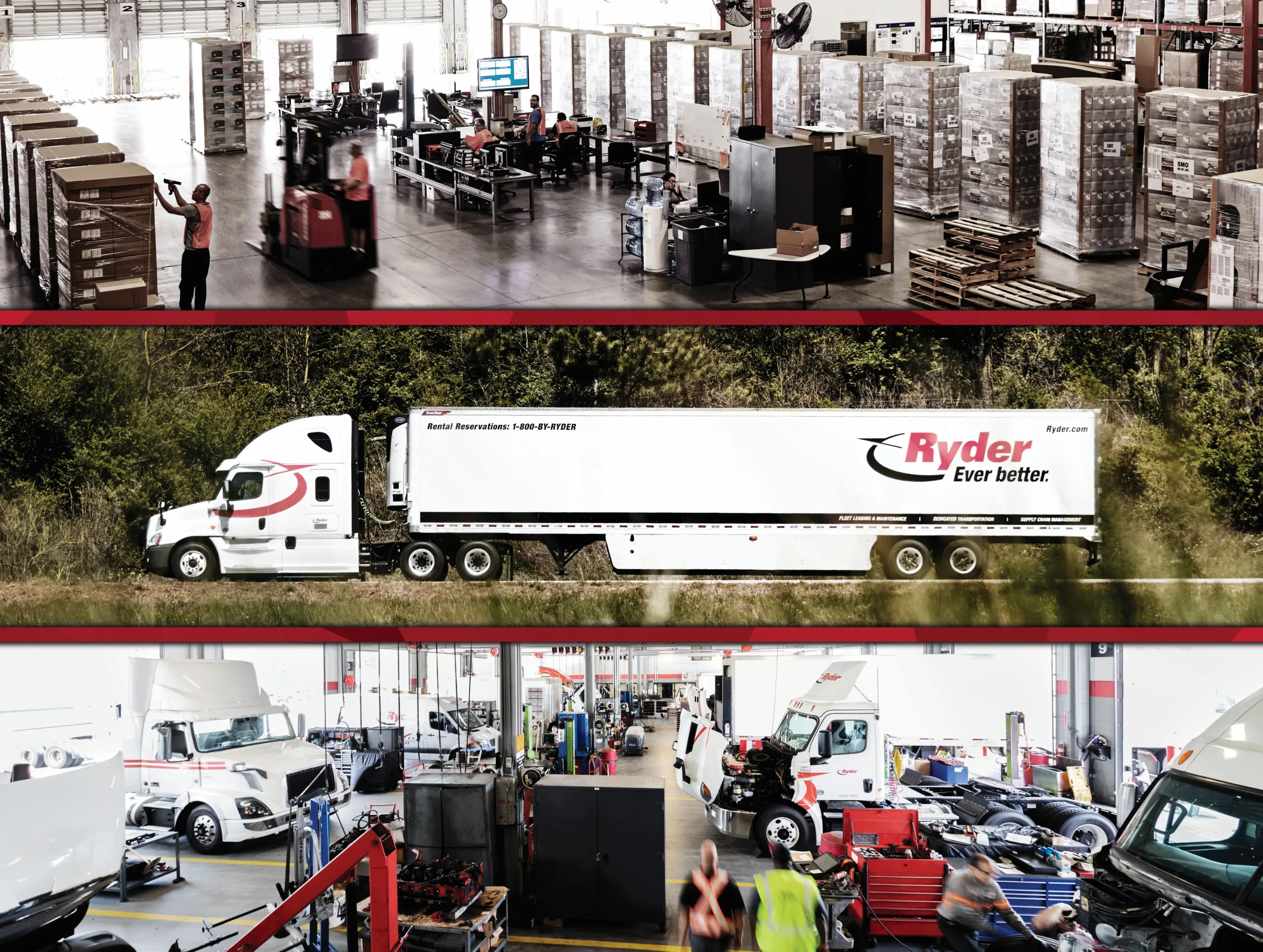 Ryder raises earnings outlook as freight market conditions improve