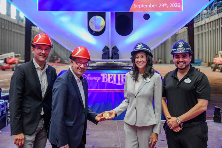 Meyer Werft begins next construction phase of Disney Believe
