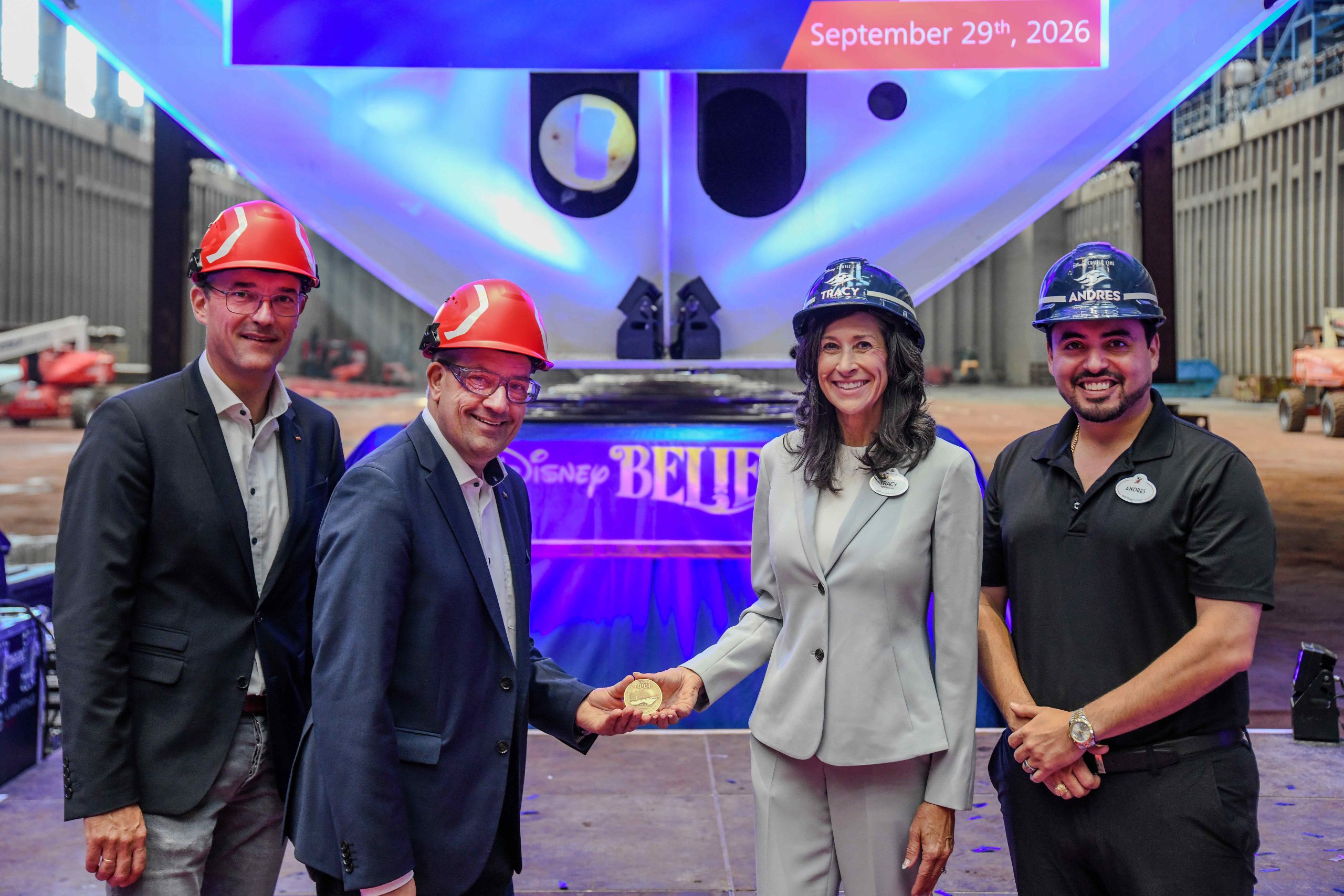 Meyer Werft begins next construction phase of Disney Believe