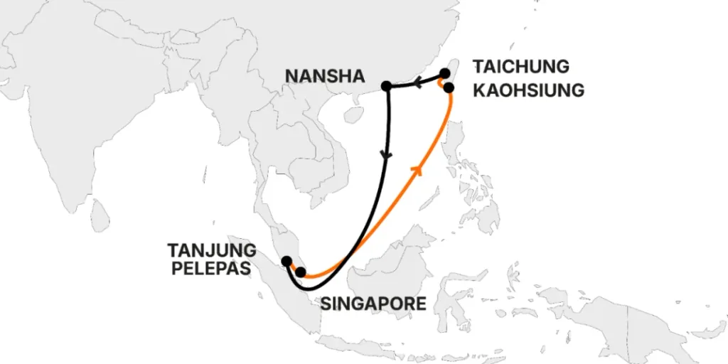 Hapag-Lloyd reshapes Intra-Asia feeder network
