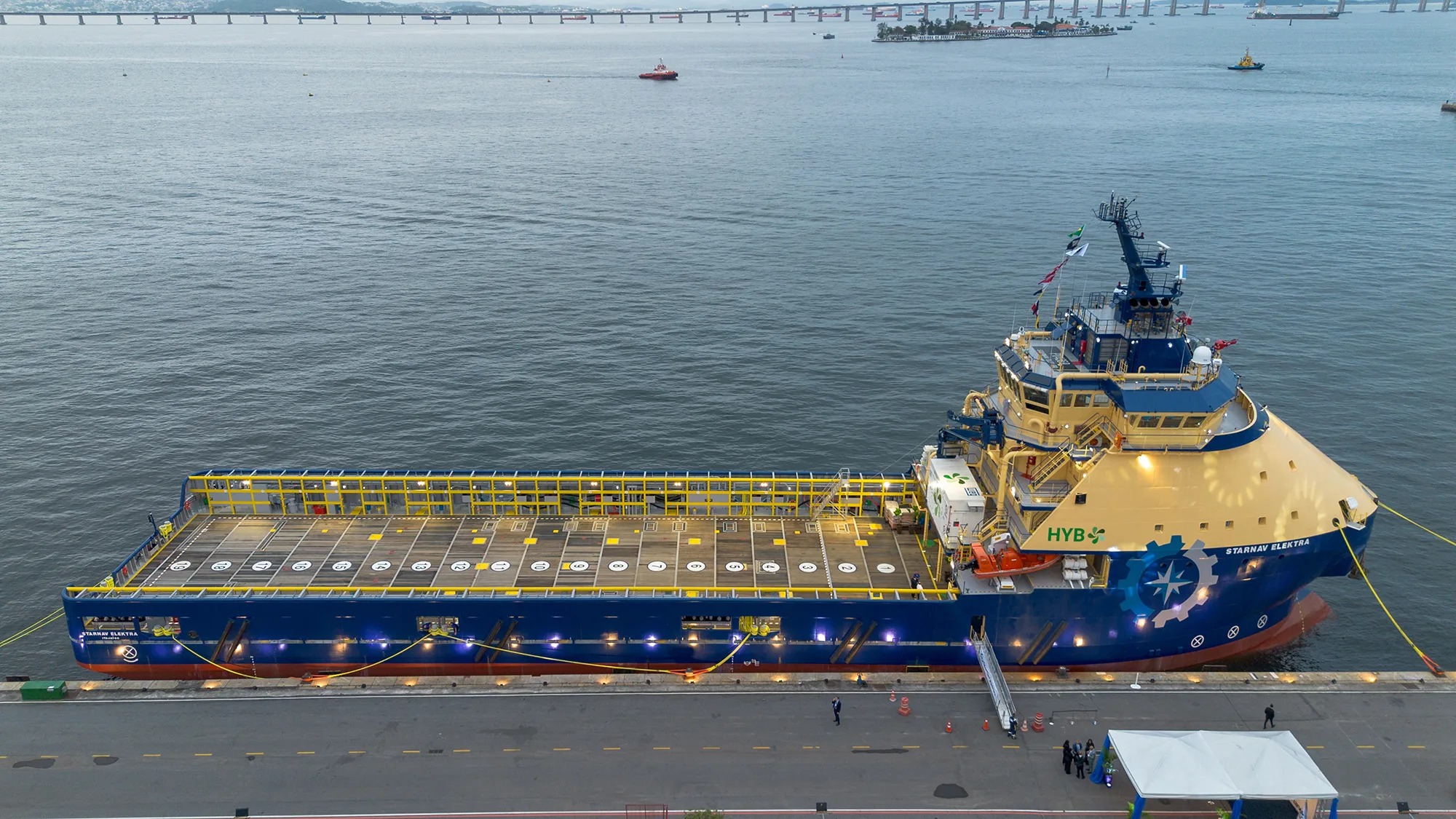 Brazil’s first locally built hybrid PSV delivered to ABS class
