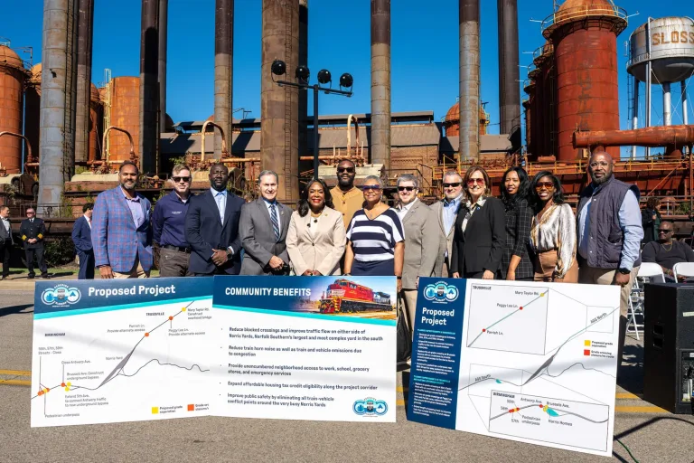 Norfolk Southern advances Alabama rail freight infrastructure project