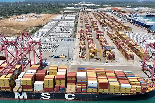 Hambantota International Port reaches container throughput milestone