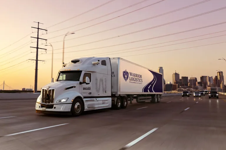 Waabi and Warrior Logistics partner on autonomous freight in Texas