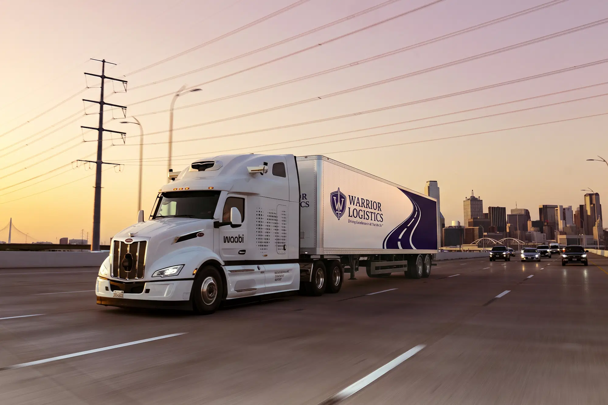 Waabi and Warrior Logistics partner on autonomous freight in Texas