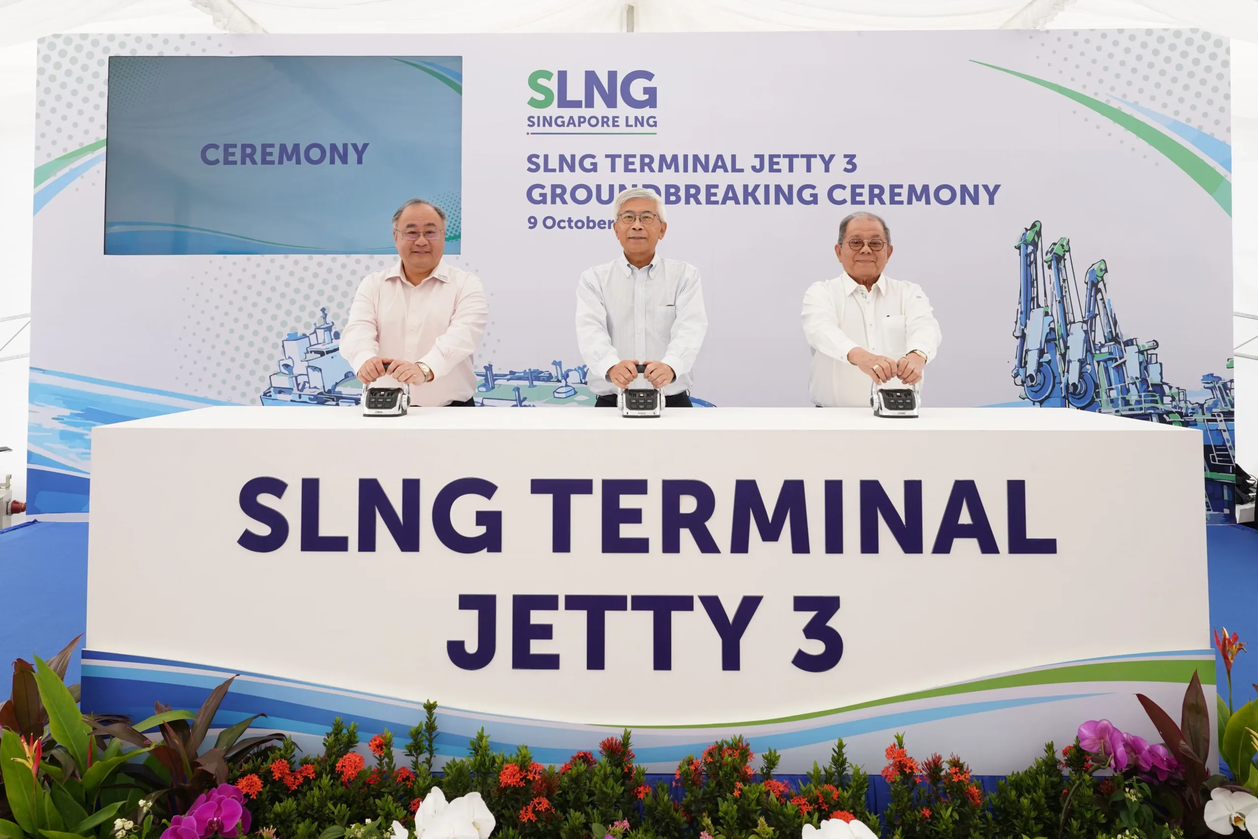 Singapore LNG begins construction of new jetty at Jurong Island
