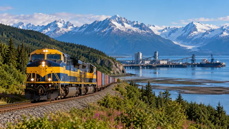 US awards major rail investment to connect Port MacKenzie in Alaska