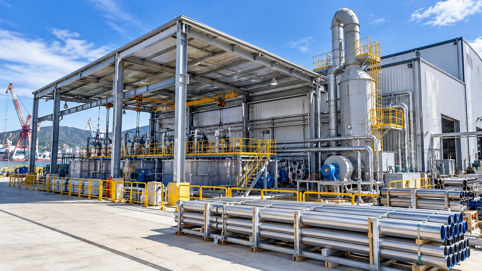 Tsuneishi opens new shipbuilding component facility in the Philippines