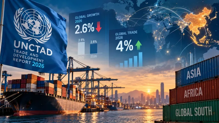 UNCTAD forecasts slower global growth amid shifting trade patterns